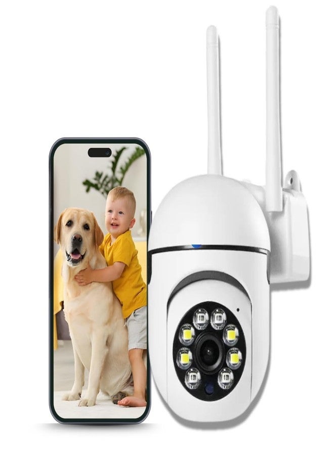 MAYUMI Outdoor Indoor Security 2 Way Talk, Color Night Vision, Motion Detection, Multi User View, Support SD Card (Up to 128GB) | Wi-Fi Indoor Camera 3MP HD Pan-Tilt Zoom CCTV Camera - Image 1