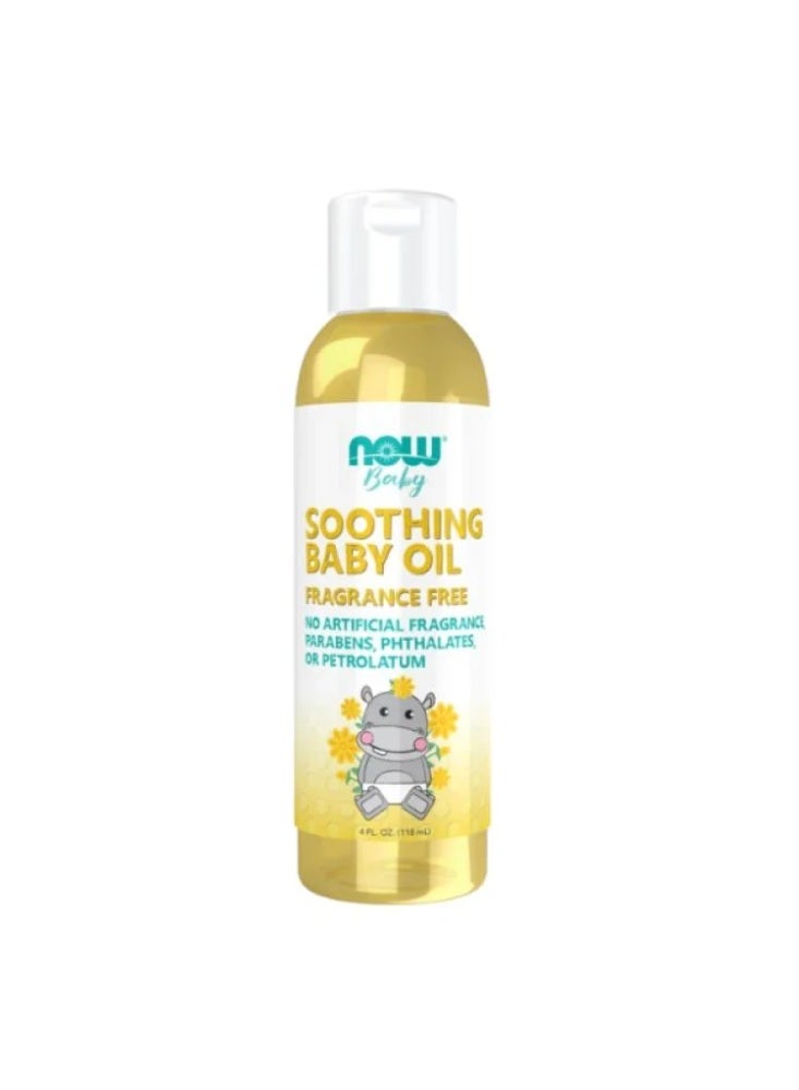 Now Baby Calming Oil Fragrance-Free - 118ml