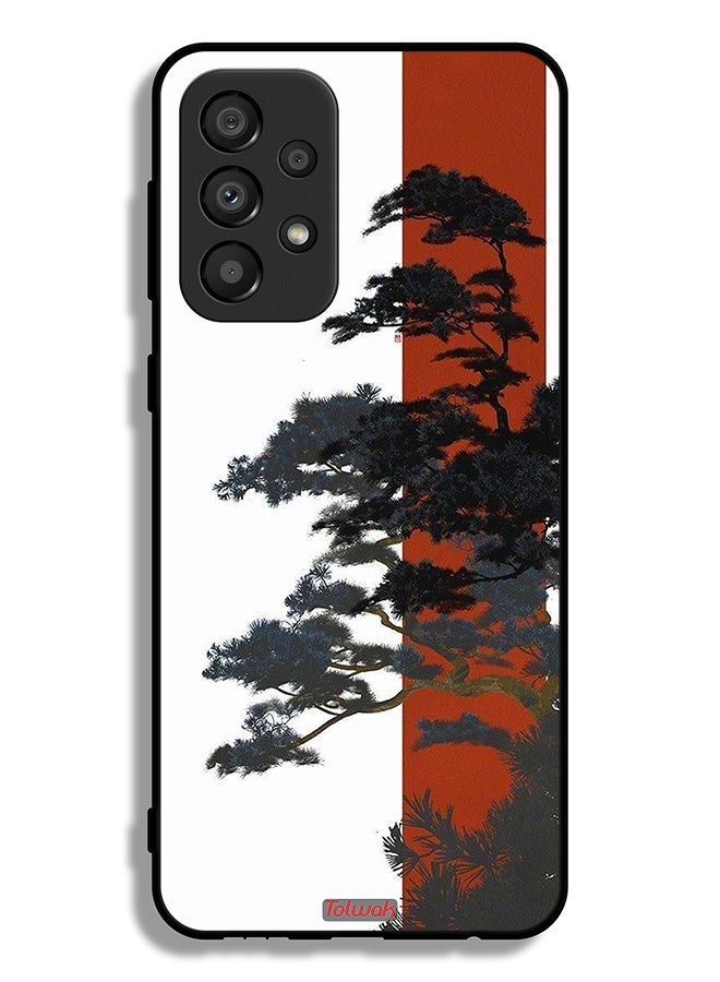 Tolwak Samsung Galaxy A33 5G Protective Case Cover Tree Artwork - Image 1