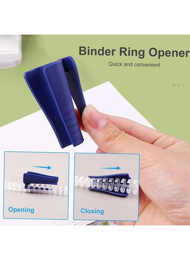 Plastic Binder Ring Opener for Loose Leaf Binders Binding Spines Combs Opening and Closing - Image 5