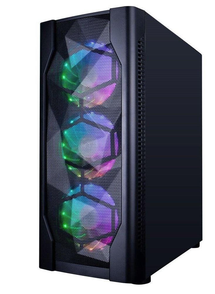 1st Player DK D4 Mid Tower Gaming Case - Black