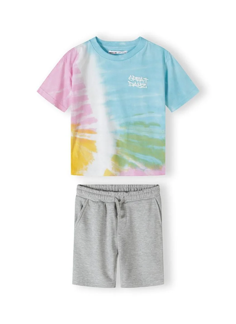 MINOTI Kids Boys  Short Sleeve T-Shirt And Shorts Set