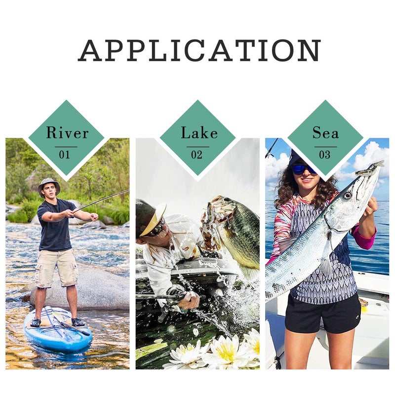 TRUSCEND Easy Catch Swimmax, Magic Noisy Turbulent Wiggling and Vibrating Actions for More Bites, Segmented Swimbait Jointed by Dyneema Strongest Fiber, Lifelike Fishing Lures for Relax Family Fishing - Image 5