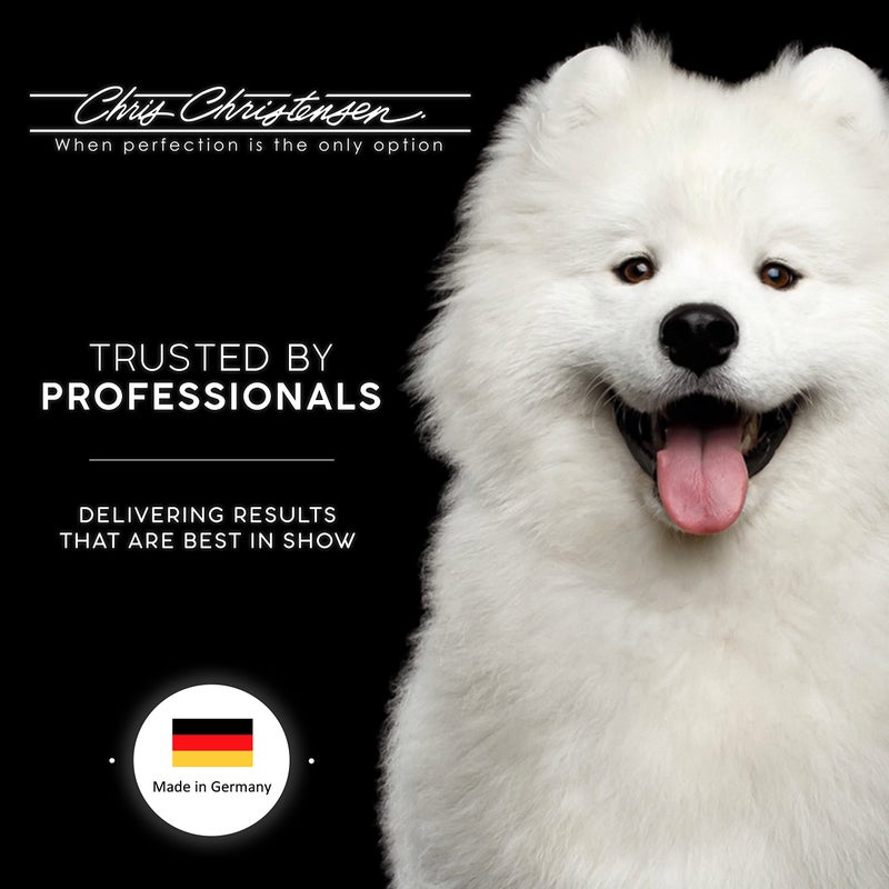 Chris Christensen Mark III Slicker Brush, Groom Like a Professional, Stainless Steel Pins, Lightweight Beech Wood Body, Ground and Polished Tips, Medium - Image 5