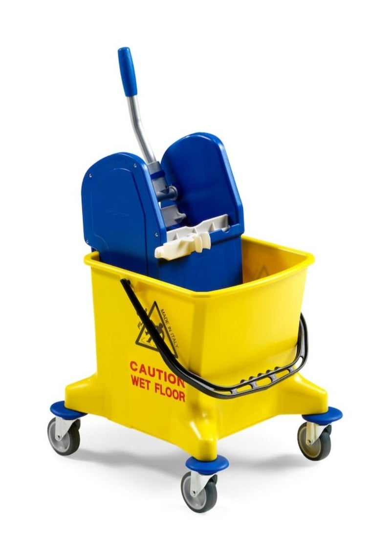 Filmop Italian cleaner trolley with 30 liter sink and high quality push down juicer