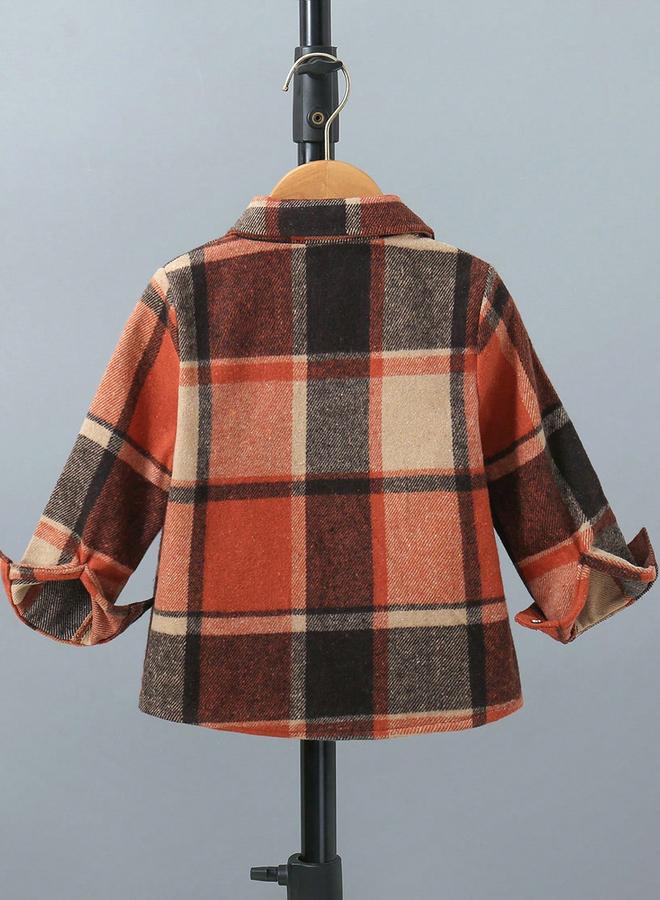 تايك تو قميص بطبعة مربعات وتفاصيل أزرار - Image 2