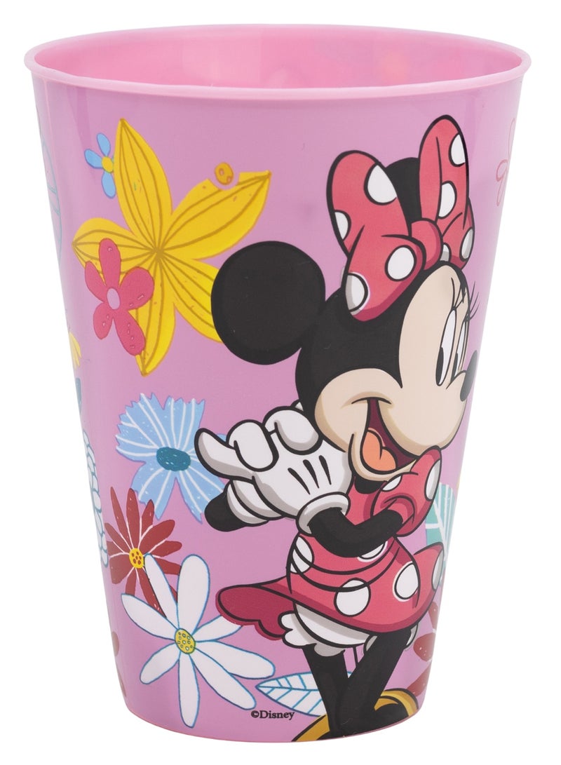 Stor Minnie Easy Tumbler for Kids – 430ml BPA-Free Leakproof Drinking Tumbler with Easy Grip Design, Lightweight Durable School Water Bottle for Daily Hydration, Travel & Outdoor Use - Image 1