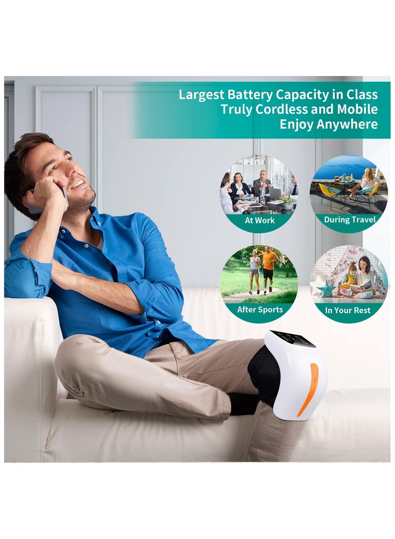 general Cordless Knee Massager Joint Pain Relief for Swelling Stiff Joints Stretched Ligament and Muscles Injuries - Image 3