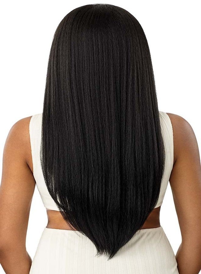 Outre New Half Wig Cap Lays Flat Quick Weave NEESHA H303 (DRGIBRN) - Image 4
