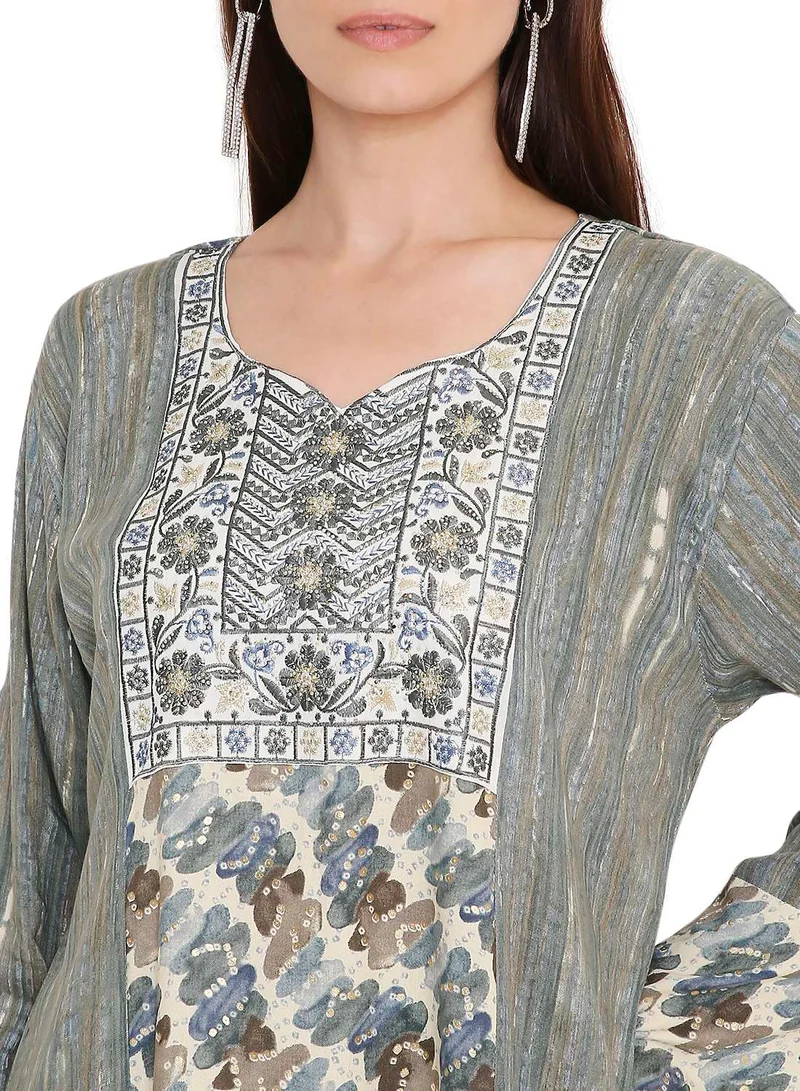 هانا آند سارا arabic kaftan dress in unique design long traditional jalabia dress