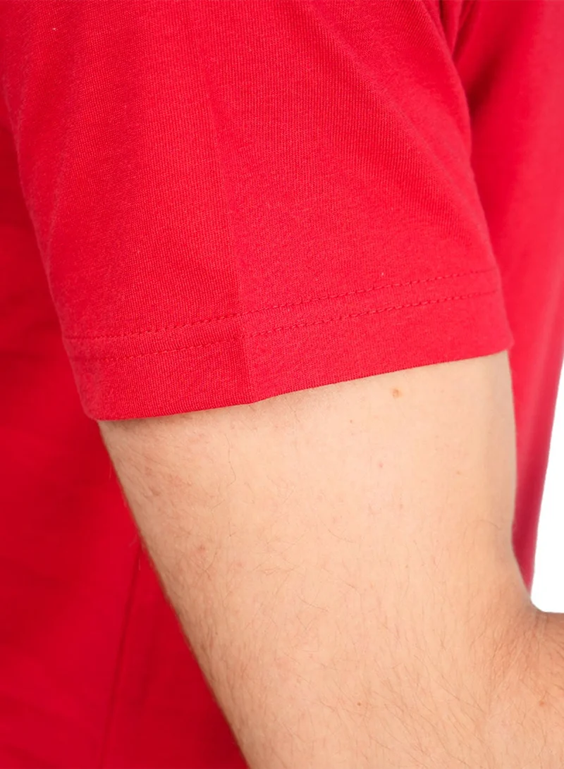 GIORDANO  Men’s Slim Cotton Crew Neck WWS Graphic Print Tee for Men | Best Price UAE