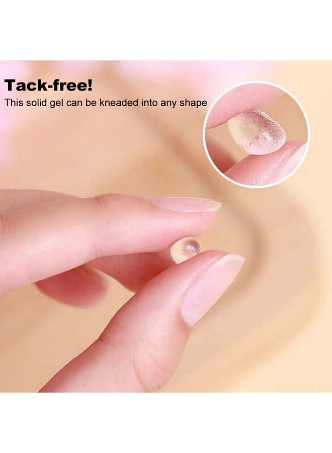 Vishine غراء جل نصائح الأظافر الصلبة جل تمديد الأظافر طلاء فن الأظافر غراء بقع صلبة غراء كريستالات جل غراء للأظافر المضغوطة للقيام بذلك بسهولة في المنزل 15 غرام - Image 3