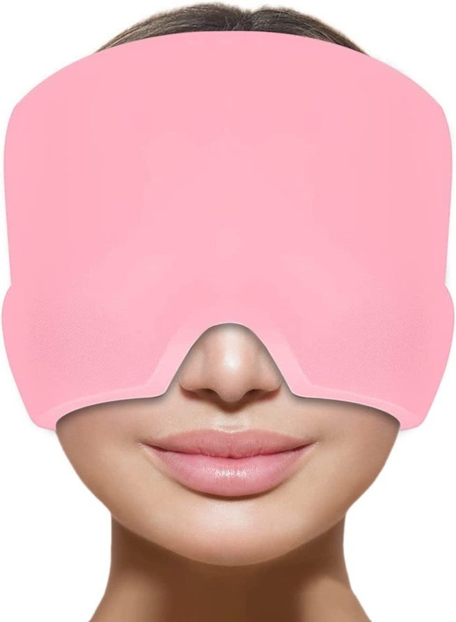 Akshved Migraine Relief Cap | Stress & Headache Relief Cap | Reusable & Stretchable | Natural Hot or Cold Therapy For Headache, Tension, Puffy Eyes, Stress One Size fits all (Multi) - Image 3