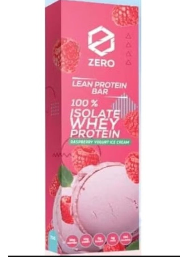 Zero Raspberry Ice Cream Protein Bar 24g Protien 70g