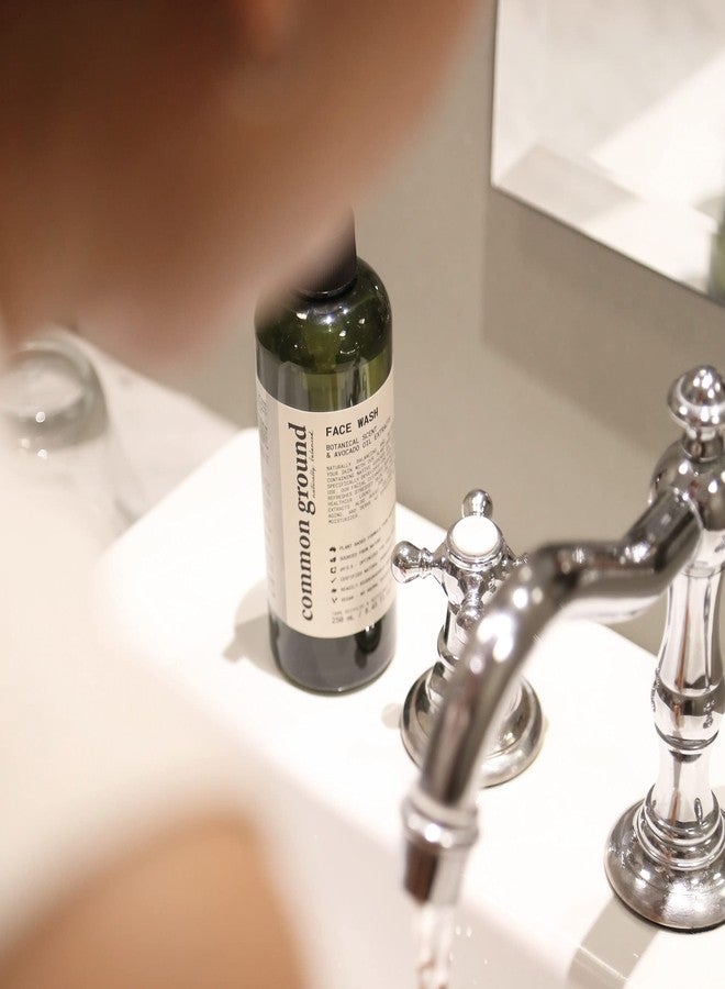 COMMON GROUND All Natural Face Cleanser Wash, Paraben & Cruelty Free, Normal, Oily, Dry, Sensitive, Organic, Vegan, Plant-Based, pH 5.5, Avocado Oil, Men, Women, 8.4 Fl Oz (2 Pack) - Image 5