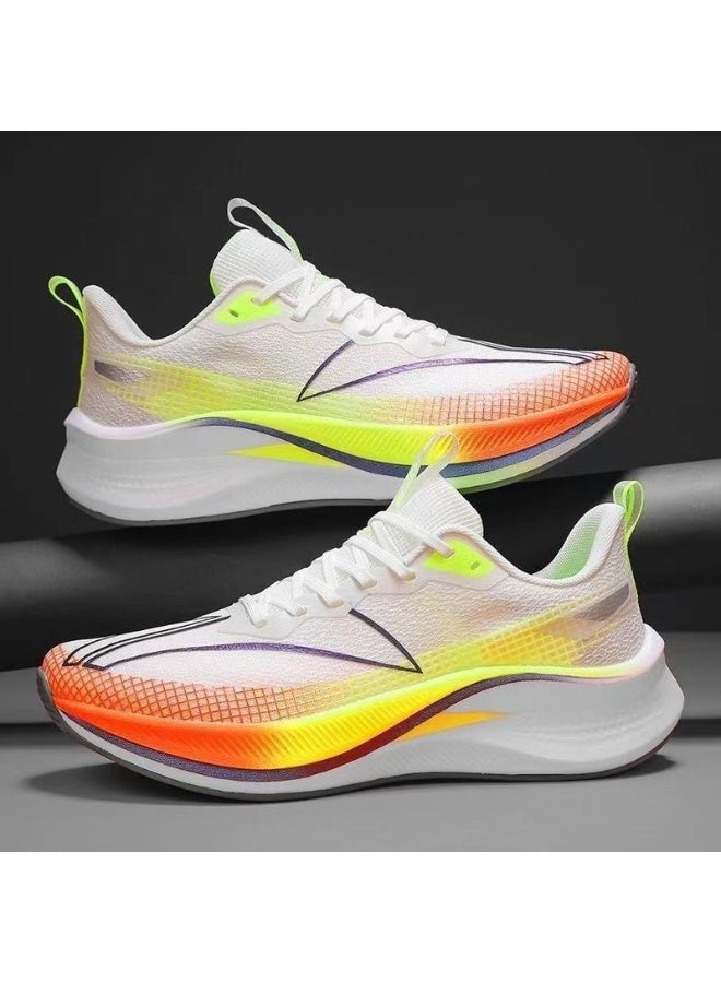 NIBEMINENT Marathon Air Cushion Men Sports Running Shoes Breathable Lightweight Men's Comfortable Athletic Nonskid Sneakers - Image 2