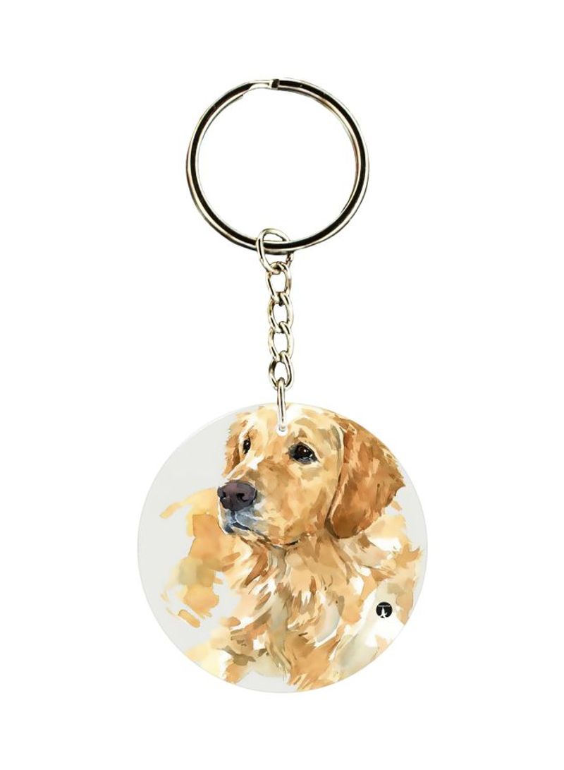 RKN Puppy Printed Keychain