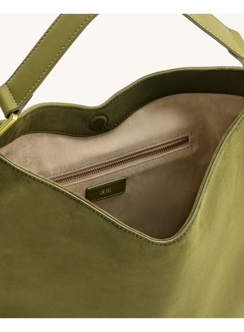 جي دبليو بي كيس PEI Tote - كيس Hobo مع سعة واسعة ، كيس الكتف / الصدر الأنيق بلا جهد - أخضر - Image 4