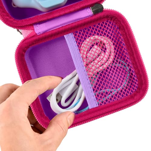 ANKHOH Camera Case for Seckton/for Desuccus/for PROGRACE/for Rindol/for GKTZ/for Dylanto/for GPOSY/for OZMI Kids Digital Camera, Kid Camcorder Storage Box Cable Accessory-Bag Only,Purple - Image 3