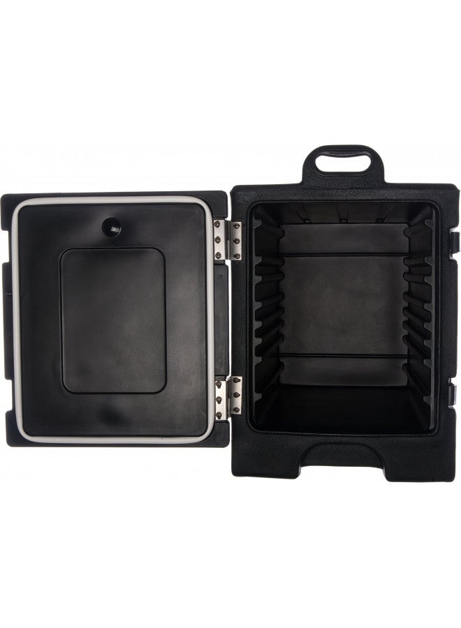 Carlisle Foodservice Products Carlisle FoodService Products Cateraide Insulated Front Loading Food Pan Carrier with Handles for Catering, Events, and Restaurants, Plastic, 5 Full Pans, Black  - Image 1