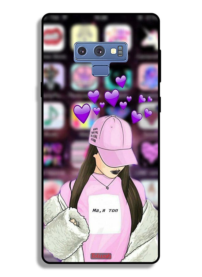 Tolwak - Samsung Galaxy Note 9 Protective Case Cover Anti Social Club - Image 1