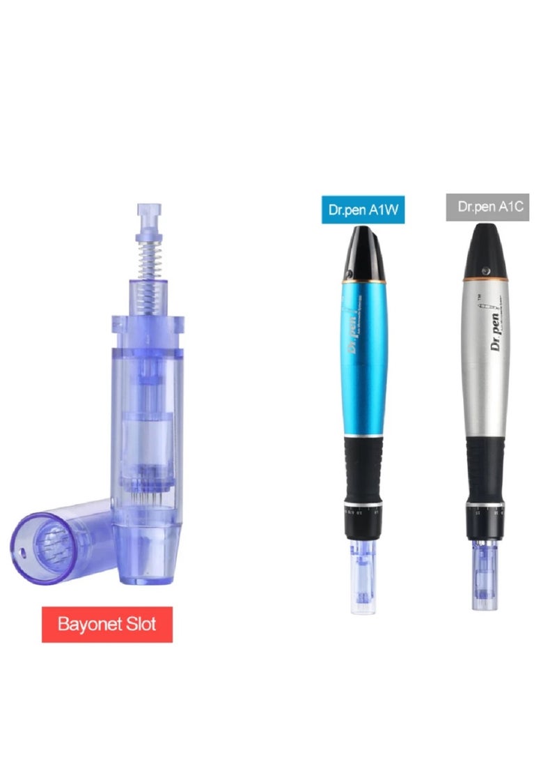 Dr.pen 10Pcs Derma Pen 9 12 24 36 42 Nano Needle Cartridges Bayonet Slot for Dr.pen A1-C/A1-W  - Image 2