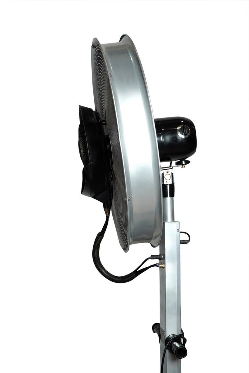 Rentooze Rentooze 26Inch Outdoor Misting Fan Powerful Cooling Fan with Adjustable Water Mist for Patios Events and Commercial Spaces EnergyEfficient Weatherproof Design  - Image 3