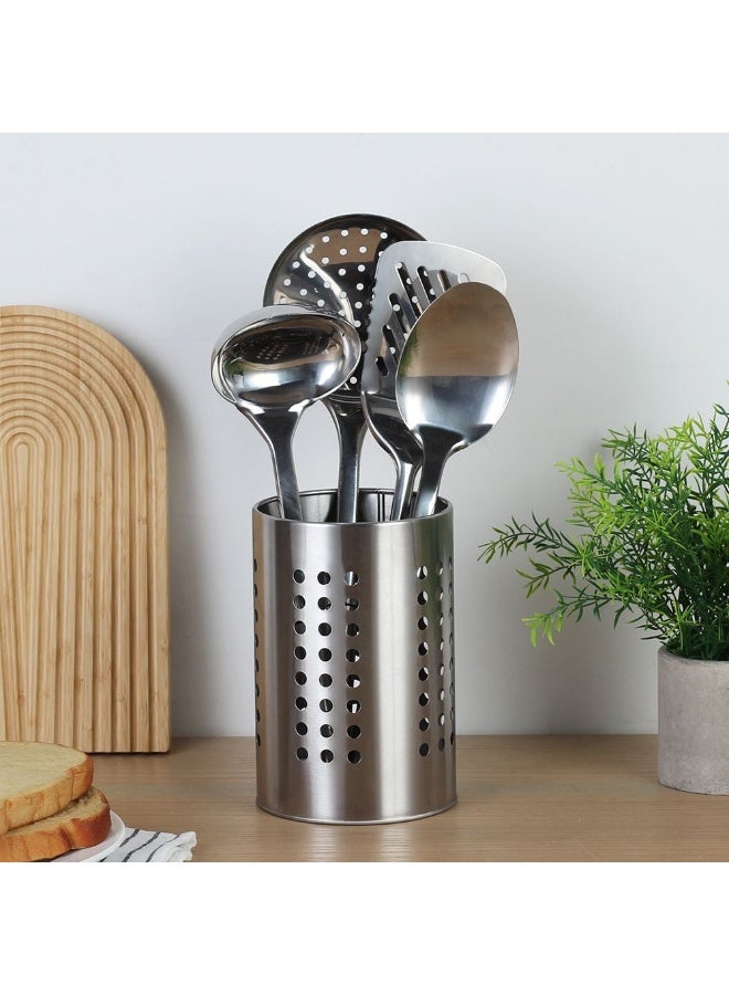 DANUBE HOME Chef's Delight 5-Piece Stainless Steel Gadget Set Silver – Premium Kitchen Tools, Durable & Rust-Resistant, Perfect for Cooking, Baking, and Food Preparation | Easy to Clean - Image 1