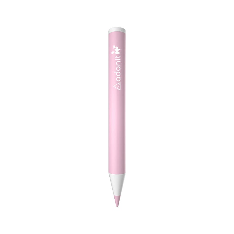 ADONIT KIDS Stylus | Made for Kids, Easy to Grip Handle, Magnetically Attachable, Tilt Sensitivity, Palm Rejection, Long Battery Life, Made for Apple iPad Models iOS 12.2 and Up - Pink pink - Image 2