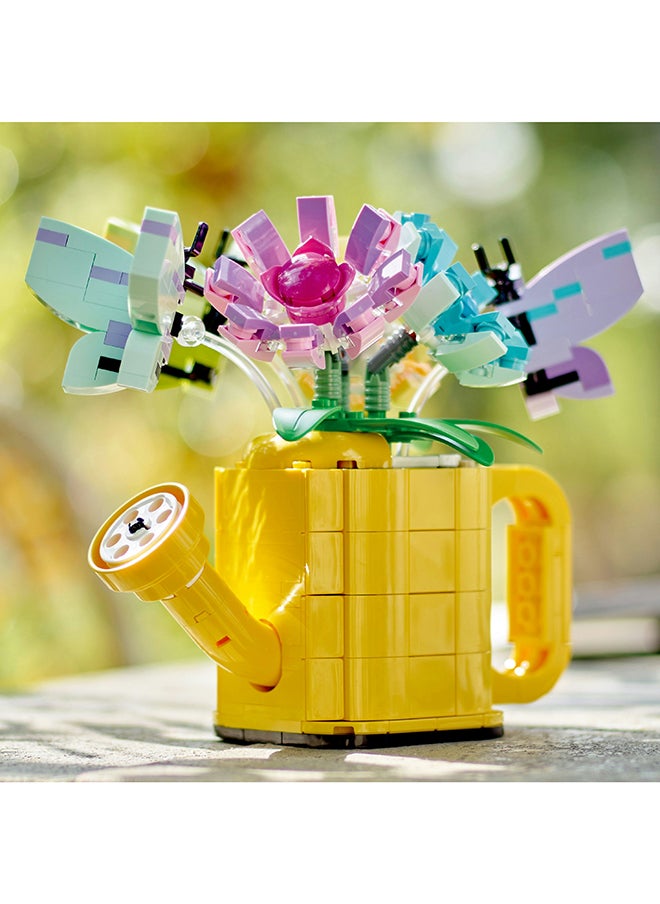 LEGO - Creator 3in1 Flowers in Watering Can Toy to Welly Boot to 2 Birds on a Perch, Animals Set for Girls, Boys & Kids, with 3 Butterfly Toys, Makes a Great Desk Accessory, Nature Gift 31149 (420 pieces) - Image 1