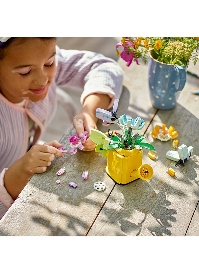 LEGO - Creator 3in1 Flowers in Watering Can Toy to Welly Boot to 2 Birds on a Perch, Animals Set for Girls, Boys & Kids, with 3 Butterfly Toys, Makes a Great Desk Accessory, Nature Gift 31149 (420 pieces) - Image 1