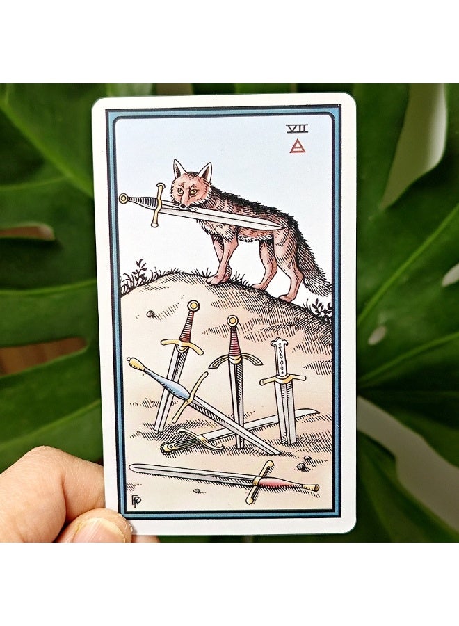 NIBEMINENT The Alchemist Tarot Deck Revised Edition, Sixth Edition - A set of 80 tarot cards that connects the symbolic meaning of alchemy with traditional images. 12*7 cm - Image 2