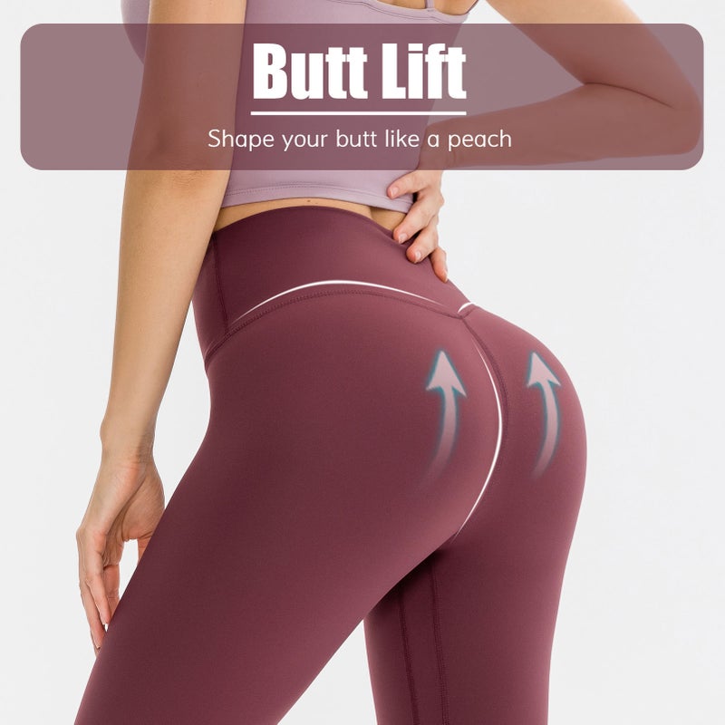 Women Fleece Legging Pocket Quick Dry High Waisted Sport Running Yoga Pants - Image 5