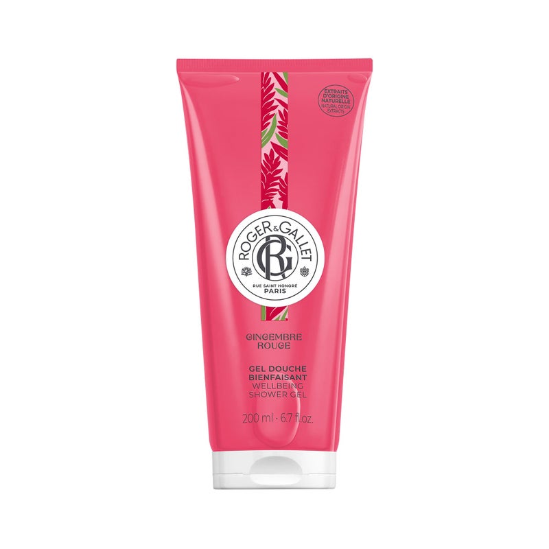 ROGER & GALLET Wellbeing Shower Gel - Gingembre Rouge for Unisex - 6.7 oz Shower Gel - Image 1