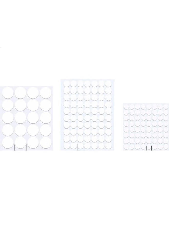 Befon Deyin Nano Dotted Adhesive, Invisible Double-Sided Tape, Spring Festival Couplets Stickers, Easy-Tear Strong Adhesive, Wall-Friendly, Wedding Room Balloon Stickers, Diameter 2Cm, 140 Pieces, 0686 - Image 3