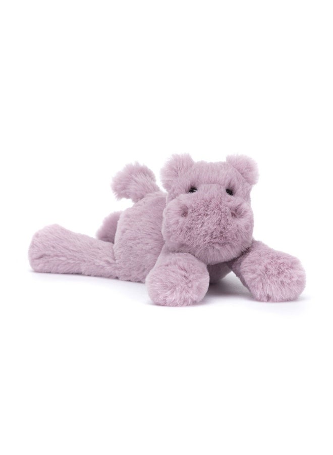 Jellycat Smudge Hippo Plush – Soft Stuffed Toy with Cordy Legs, Cute Valentine’s Gift for Kids & Adults, Collectible Jellycat, 5cm - Image 3