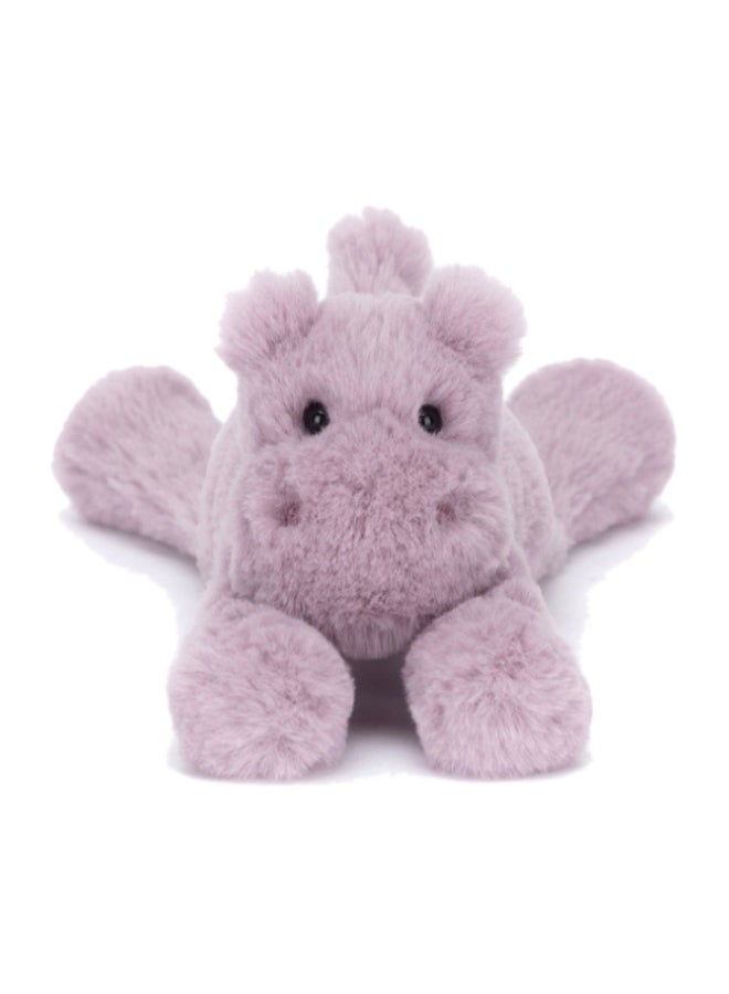 Jellycat Smudge Hippo Plush – Soft Stuffed Toy with Cordy Legs, Cute Valentine’s Gift for Kids & Adults, Collectible Jellycat, 5cm - Image 1