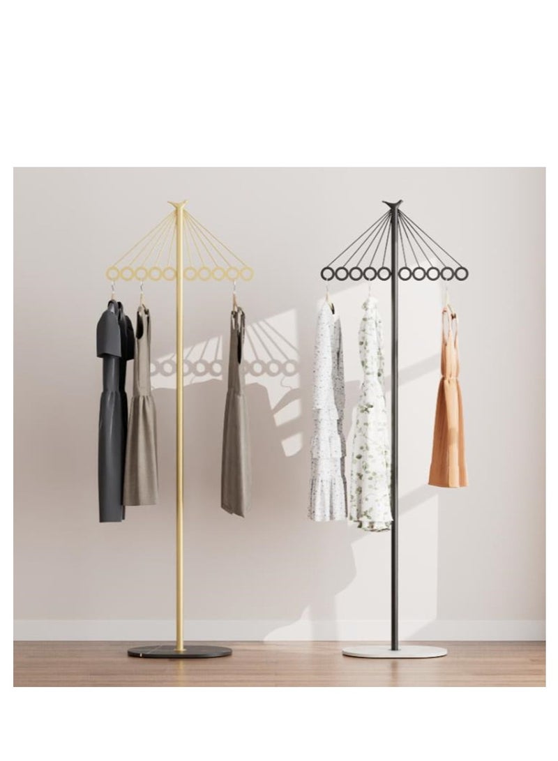 Golden Metal Multifunction Coat Rack Hanger For Clothes - Image 3