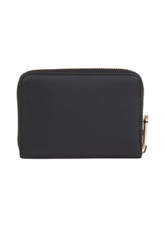 TOMMY HILFIGER Women's Zip Around Wallet, Black - Recycled Polyester  - Image 2