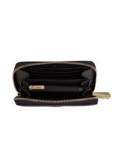 TOMMY HILFIGER Women's Zip Around Wallet, Black - Recycled Polyester  - Image 4