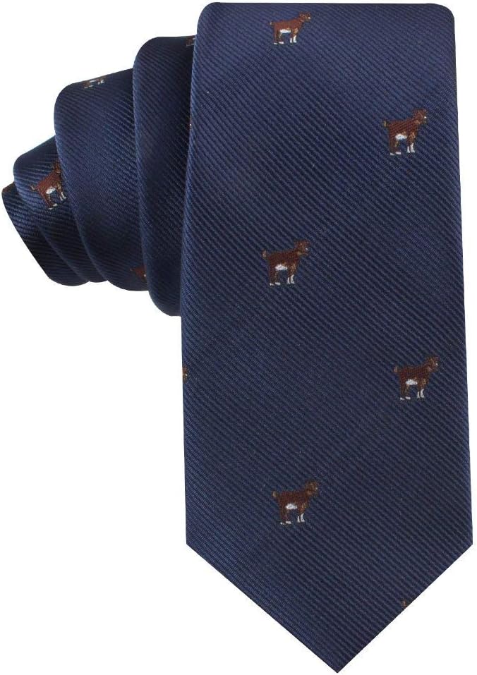 AUSCUFFLINKS Animal Ties | Woven Skinny Neckties | Groomsmen Wedding Ties | Work Ties for Him - Image 1
