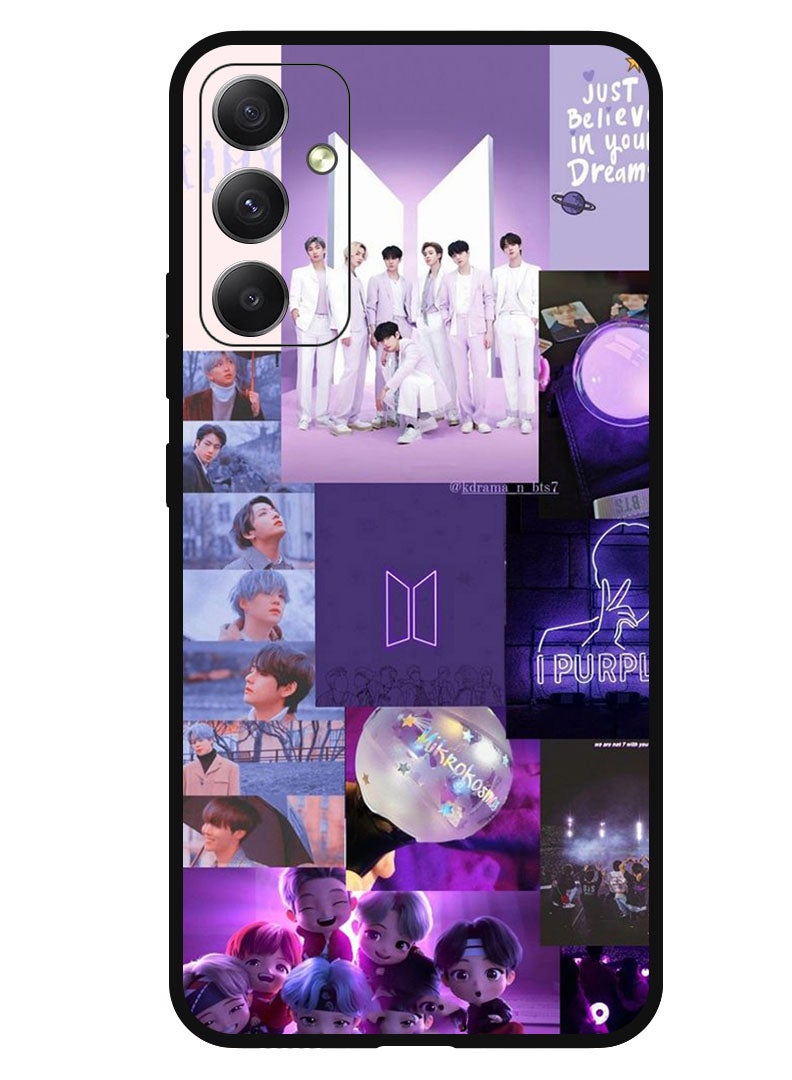 Theodor Protective Case Anti Scratch Shock Proof Bumper Cover For Samsung Galaxy M54 BTS collage - Image 1