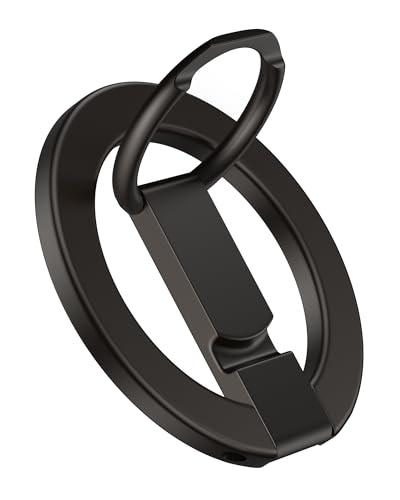 AILKIN iPhone 17e Magnetic Phone Ring Holder for Hand, AILKIN MagSafe Cell Phone Ring Holder Grip, Mag Safe Phone Ring Finger Holder for iPhone 17 16 15 14 13 12 Pro Max, iPhone 17e MagSafe Kickstand-Grey - Image 1