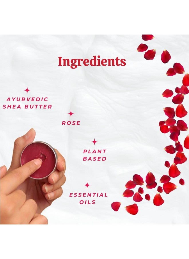 SCIIAN Rose Lip Balm for Naturally Glowing and Hydrated Lips 10 gm | Moisturizing Lip Balm | Lip Balm for Dry Lips | Lip Balm for Women | Lip Balm for Dark Lips to Lighten | Lip Balm with spf | Pack of 5 - Image 5
