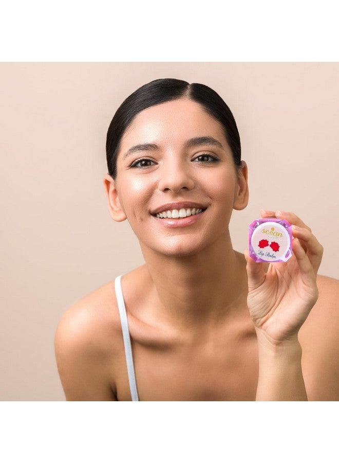 SCIIAN Rose Lip Balm for Naturally Glowing and Hydrated Lips 10 gm | Moisturizing Lip Balm | Lip Balm for Dry Lips | Lip Balm for Women | Lip Balm for Dark Lips to Lighten | Lip Balm with spf | Pack of 5 - Image 2
