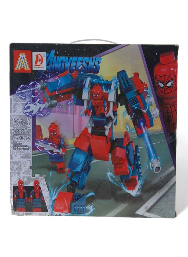 Avengers Spiderman Robotic Assembly Set 229 Pieces - 68044 - Image 1