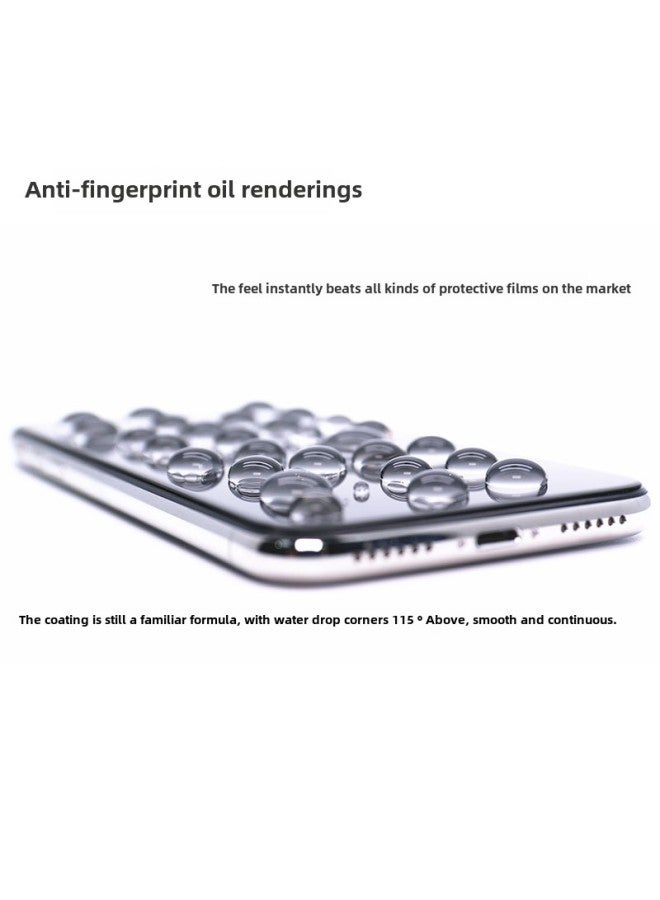 Full Screen Tempered Film For Apple XS Iphone11ProMax Series 12/XR/14/15pro/16-Color:Apple 12pro-Dimensions:HD Full Screen [e-commerce Version] With Packaging  - Image 3
