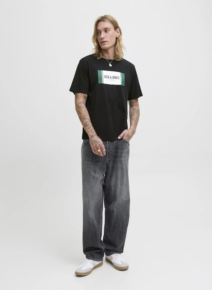 JACK & JONES Jjhayato Crew Neck T-Shirt