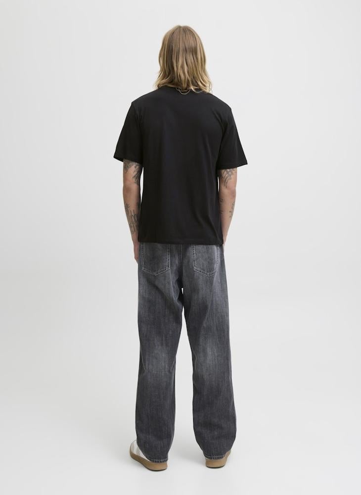 JACK & JONES Logo Crew Neck Regular Fit T-Shirt - Image 2