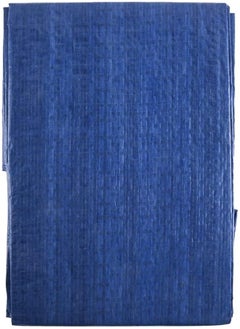 Generic Large Multi Purpose Waterproof Heavy Duty Poly Tarp With Grommets 5 Mil Thick For Home Boats Cars Camping Protective Cover Blue 6 Yds X 4 Yds  - Image 1